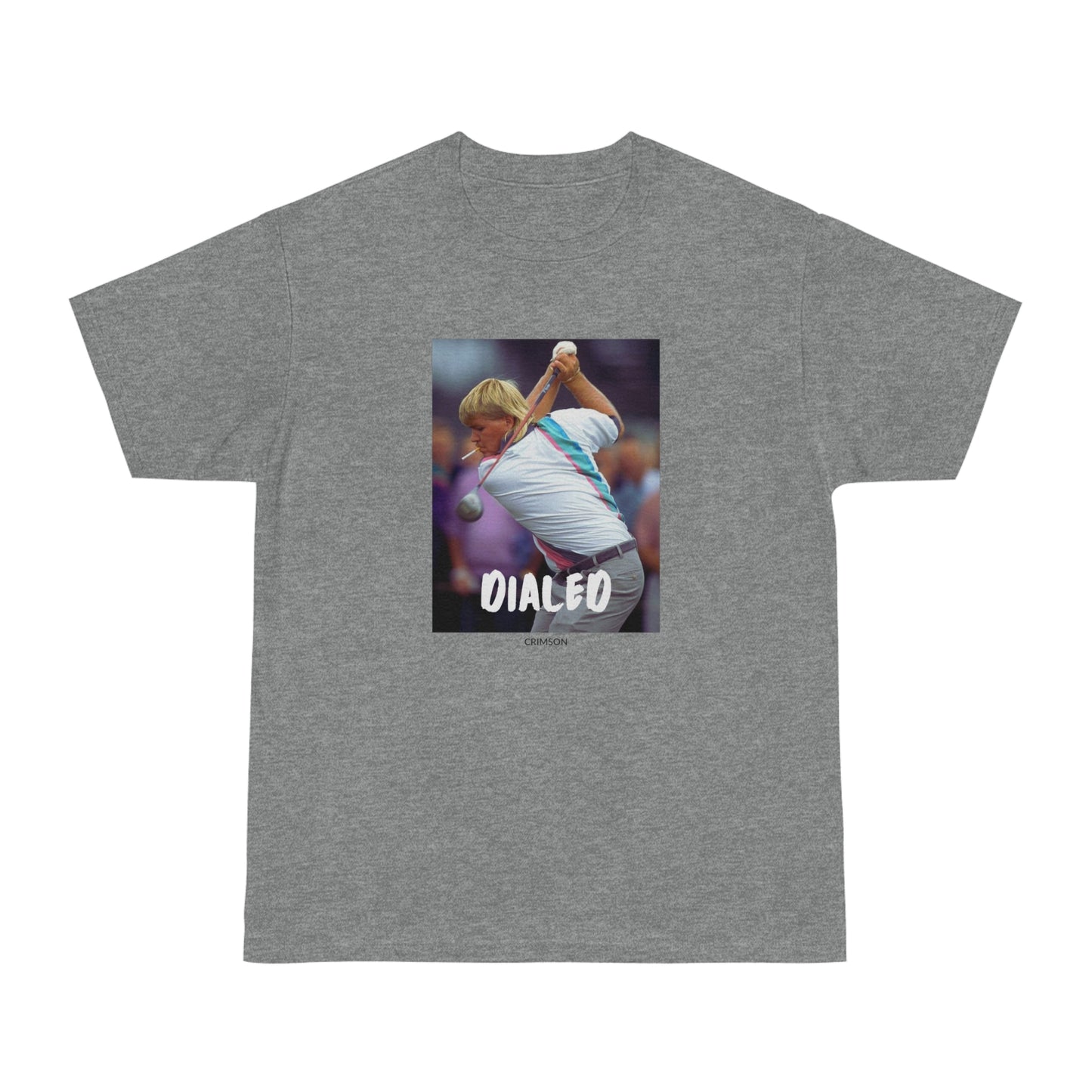 Dialed Unisex Hammer™ Golf T-Shirt - Sporty Retro Design for Golf Lovers