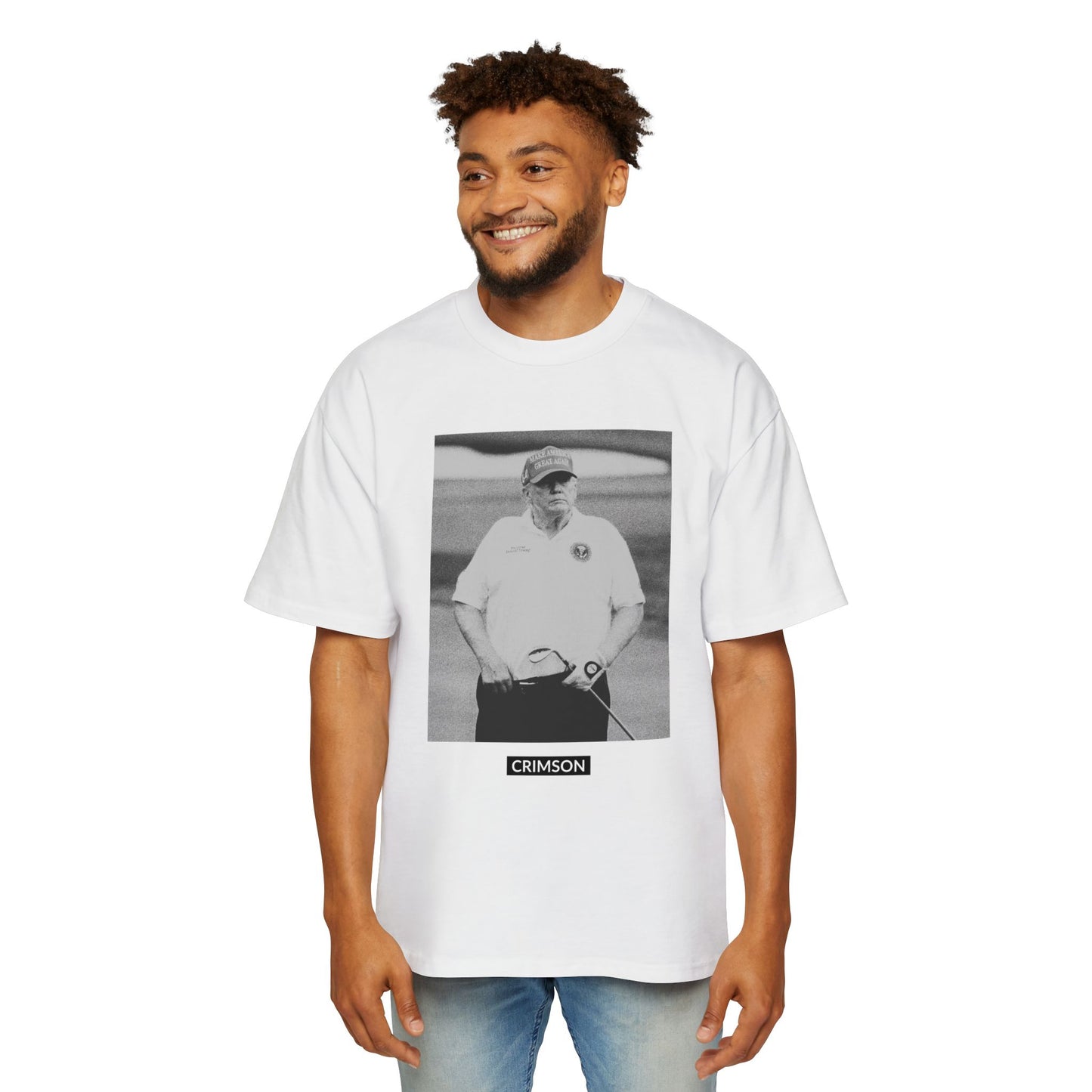 Retro Graphic Oversized Tee - Classic Sport Vibe for Everyday Wear
