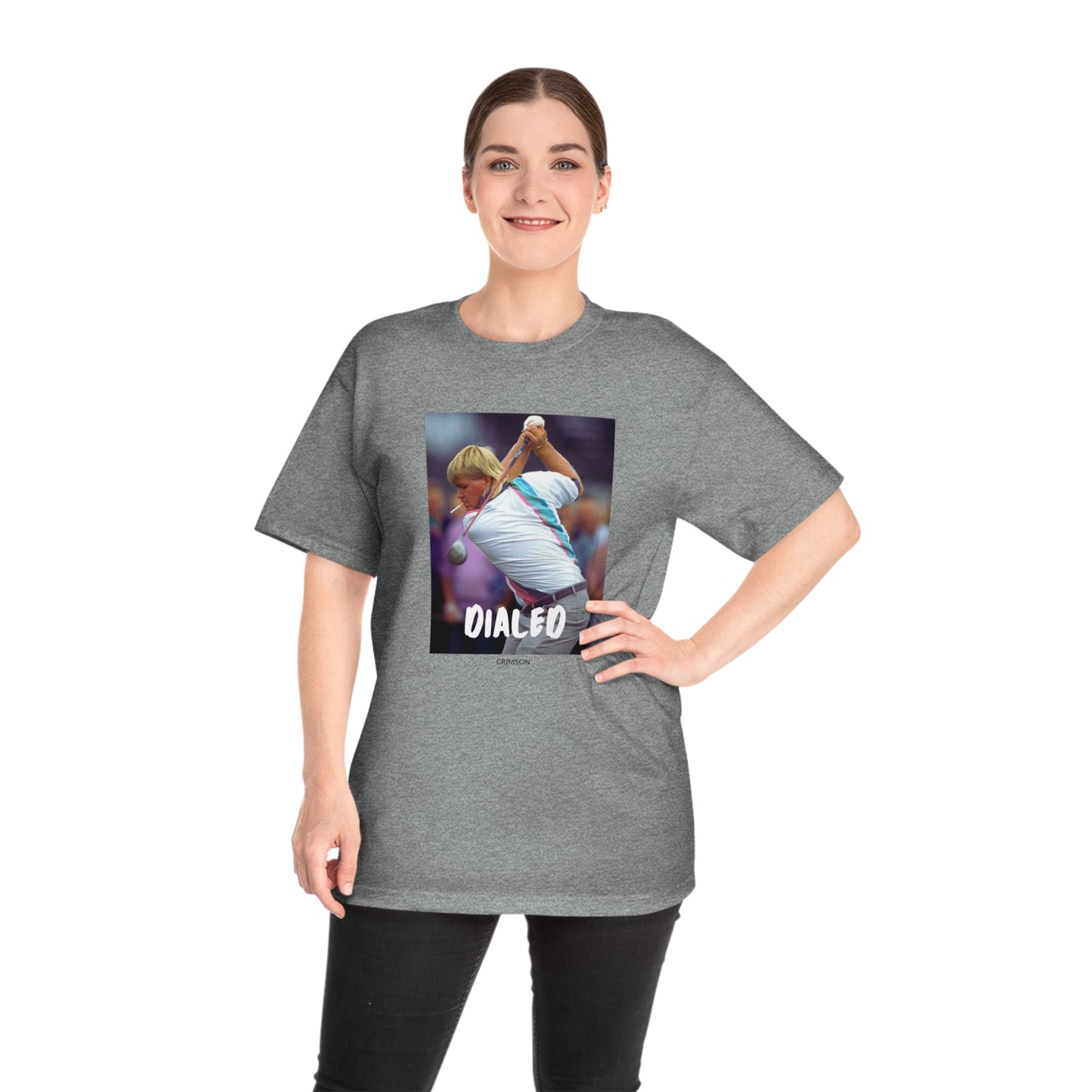 Dialed Unisex Hammer™ Golf T-Shirt - Sporty Retro Design for Golf Lovers