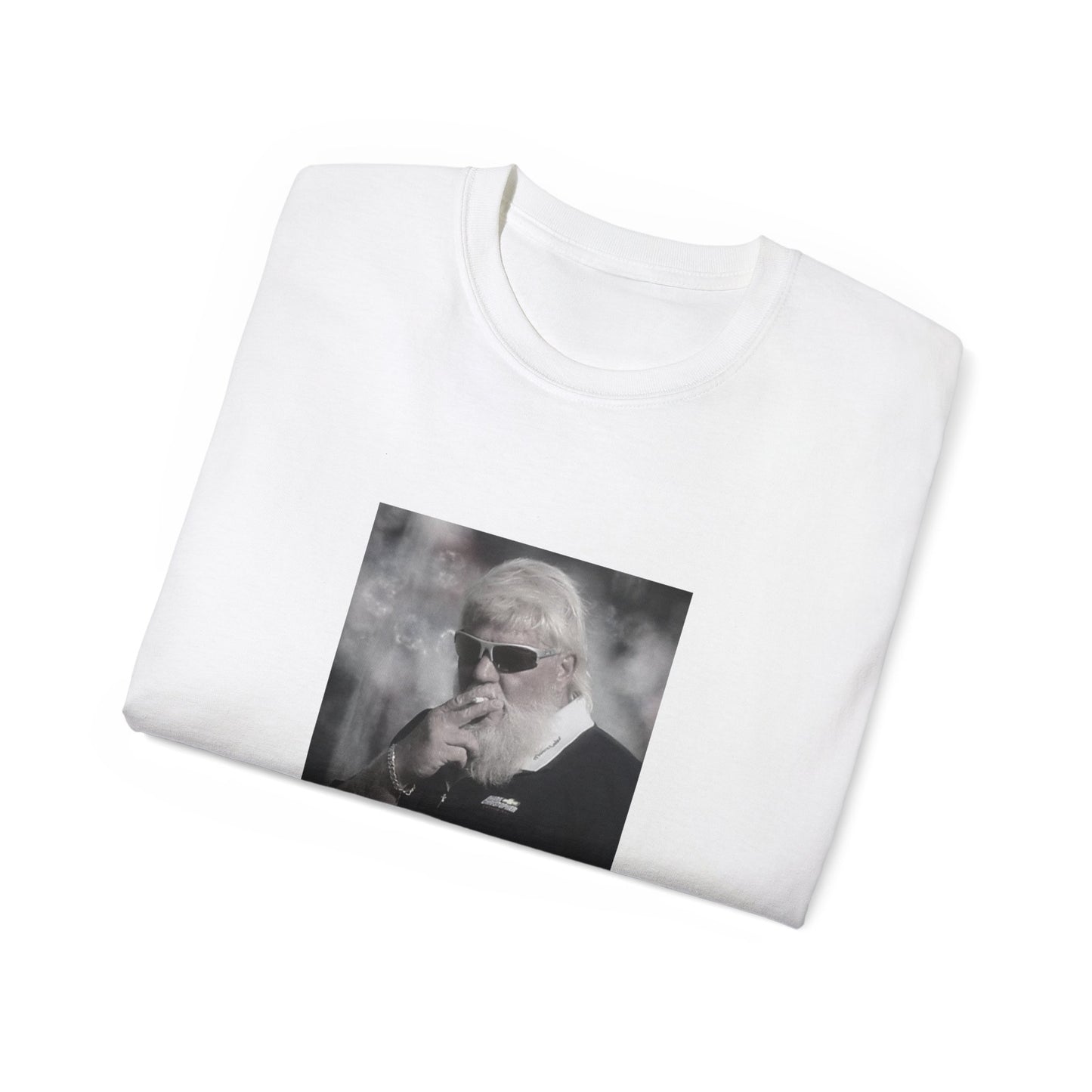 Cool Retro Graphic Tee - Smoky Vibes with 'Crimson' Design