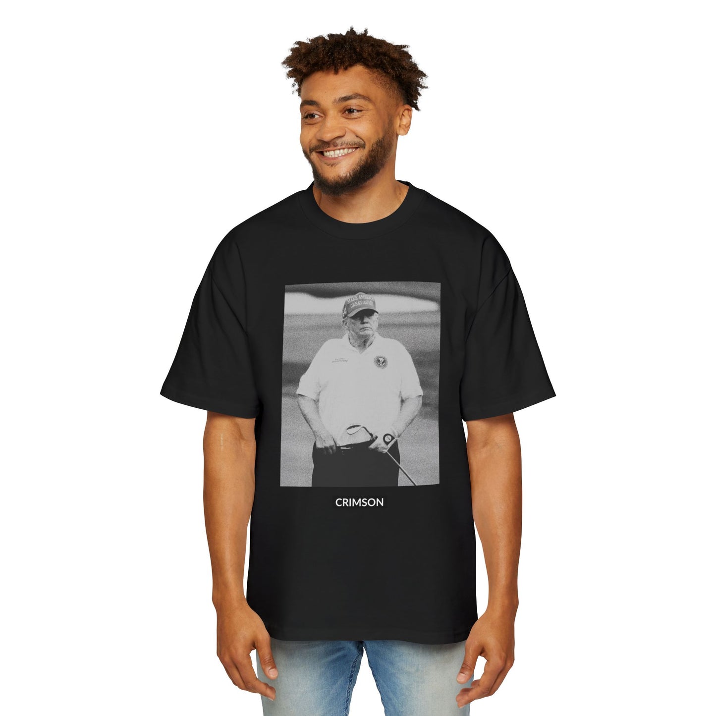 Retro Graphic Oversized Tee - Classic Sport Vibe for Everyday Wear