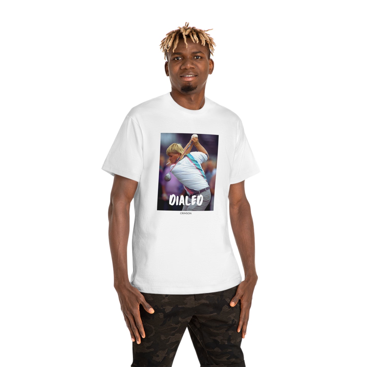 Dialed Unisex Hammer™ Golf T-Shirt - Sporty Retro Design for Golf Lovers
