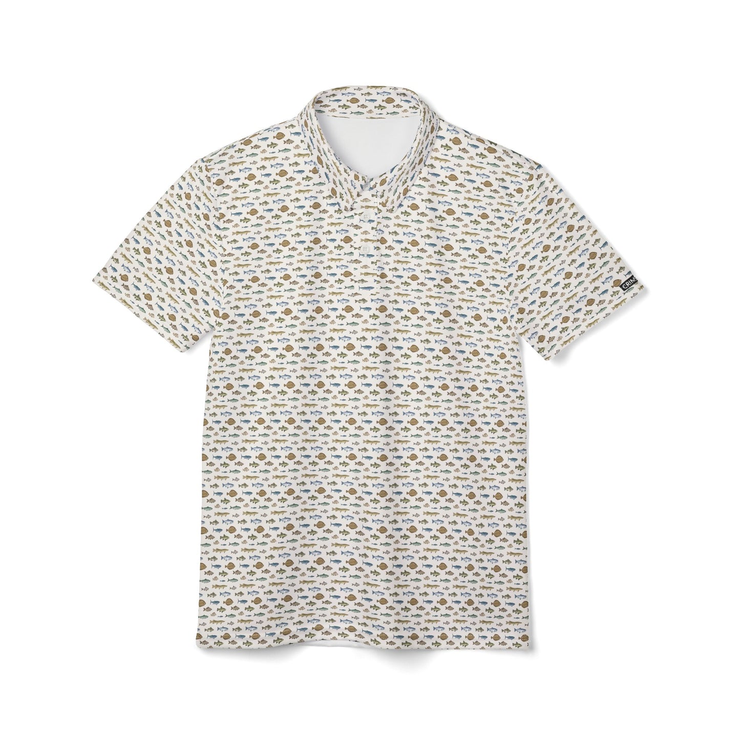 Casual Beach-Themed Unisex Polo Shirt – Perfect for Summer Outings