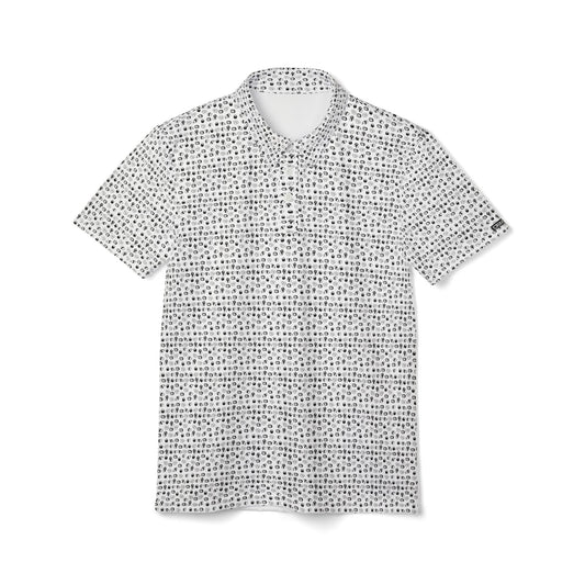Stylish Unisex Polo Shirt with Modern Pattern - Perfect for Casual Wear and Summer Events